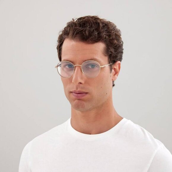 Gucci GG0337S 001 Sunglasses Gold Round Frame - Picture 3 of 10